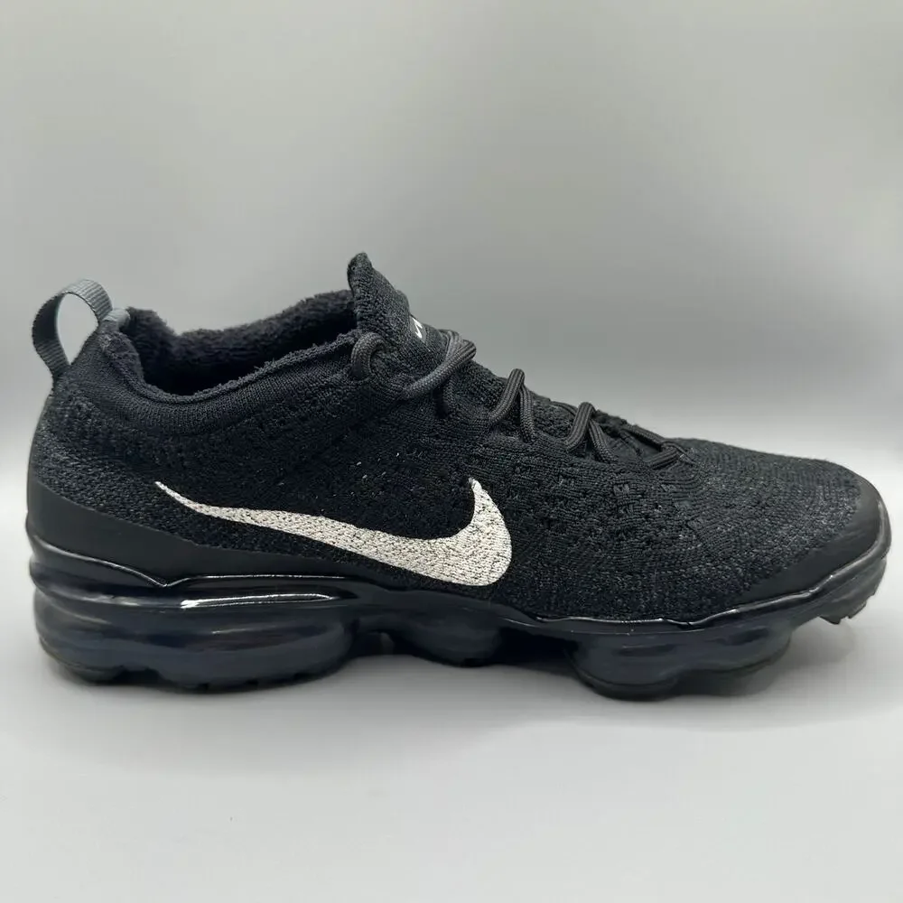 Nike Air VaporMax Flyknit Women Size 7.5 Black White Running Shoes DV6840-002